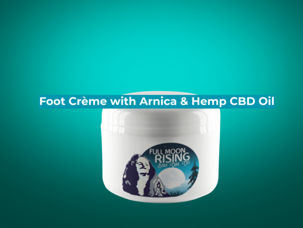Foot Crème with Arnica & Hemp CBD Oil